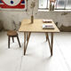Vintage rattan meal table