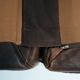 Brown Modular Leather Patchwork Sleeping Sofa Daybed, 1970s