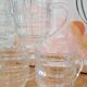 Chope vintage en verre
