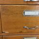 Craft furniture, drawer counter, oak