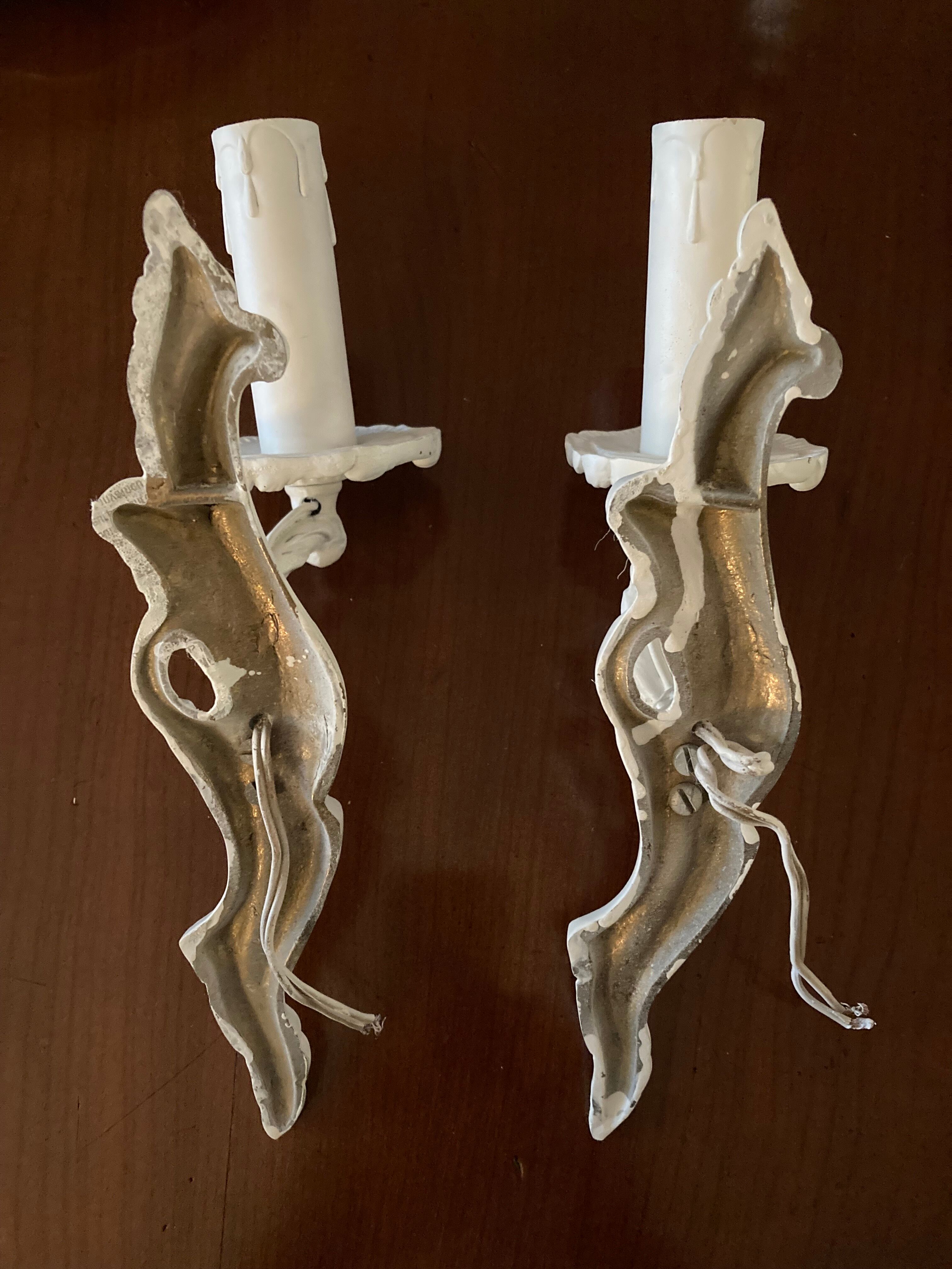 Pair of sconces