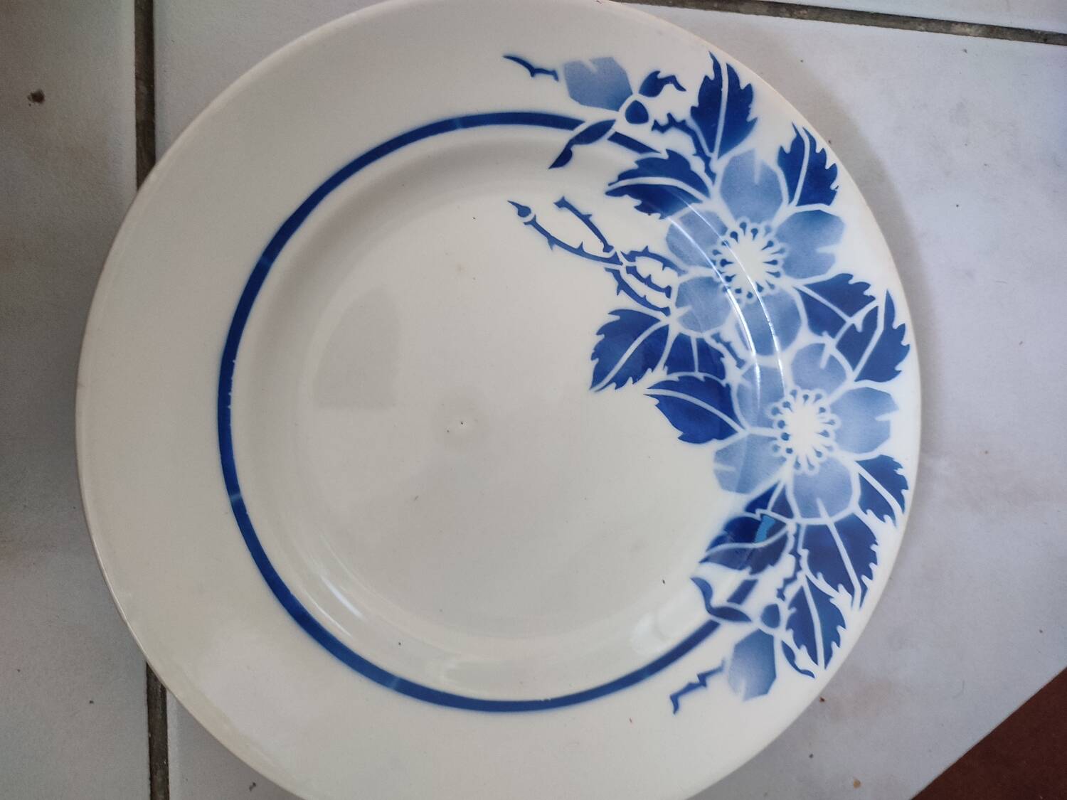 Set of 2 Hamage and Moulins des Loups plates