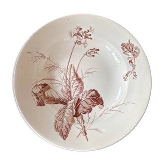 Assiette creuse en faïence