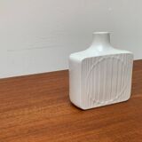 Vintage minimalist porcelain vase from Fürstenberg, Germany.