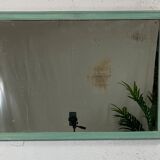 Large turquoise mirror