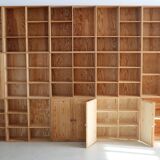 Set of 8 vintage modular cabinets