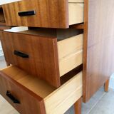 Vintage Scandinavian teak desk, year 60