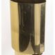 1970s brass and wood table lamp