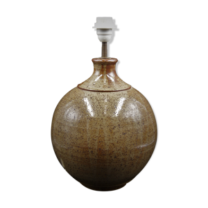 Pied lampe grès pyrité