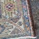 Turkish Shirvan Persian rug in knotted blue wool, 100x160cm.