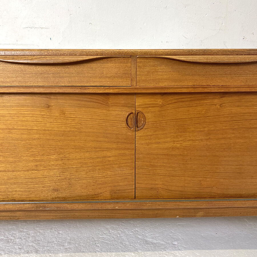 Scandinavian design row Johannes Andersen for Bramin vintage 60's