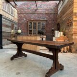 Table de Ferme en chêne XIXème