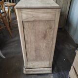 Meuble buffet vitrine bois massif porte vitré Aéro-gommé dp 0922142