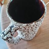 Moonstone pitcher vase Vallauris