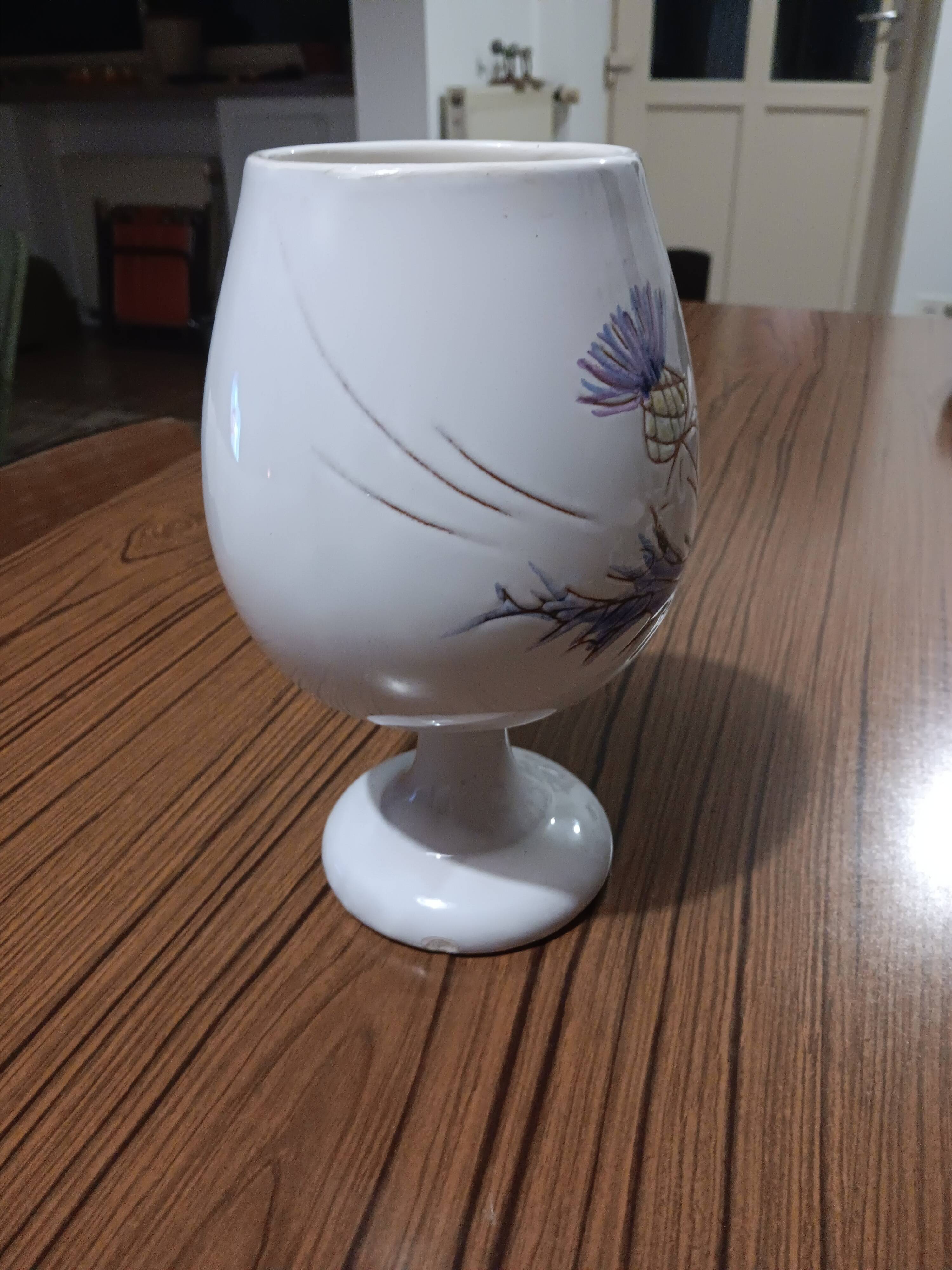 Vallauris thistle vase.