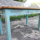 Weathered farm table