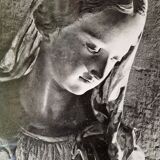 Vintage black and white photo michel marc