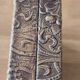 Vintage leather embossed cigar and cigarette box – Mythology theme