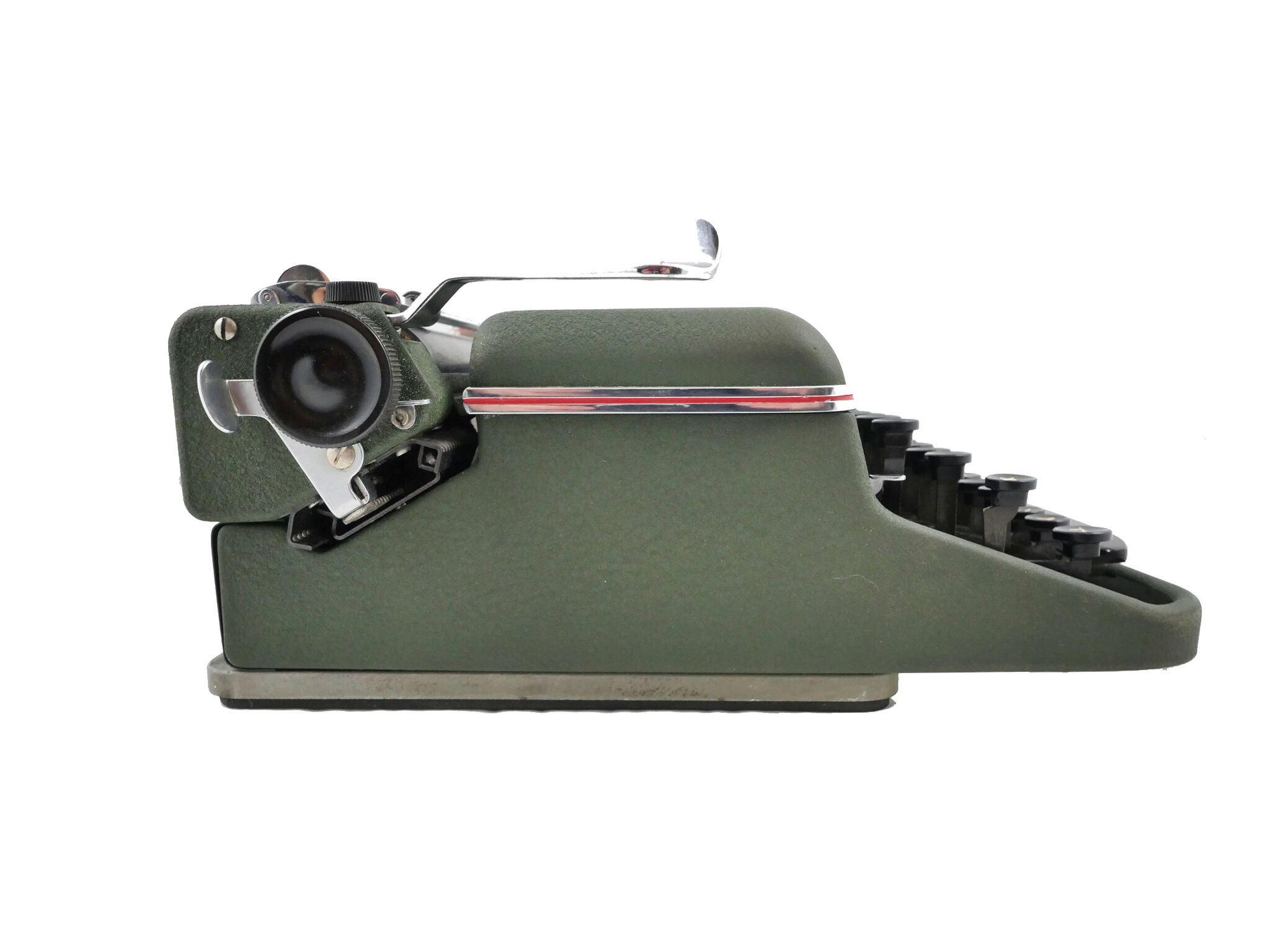 Halda Model P Sweden vintage green typewriter 50