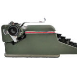 Halda Model P Sweden vintage green typewriter 50