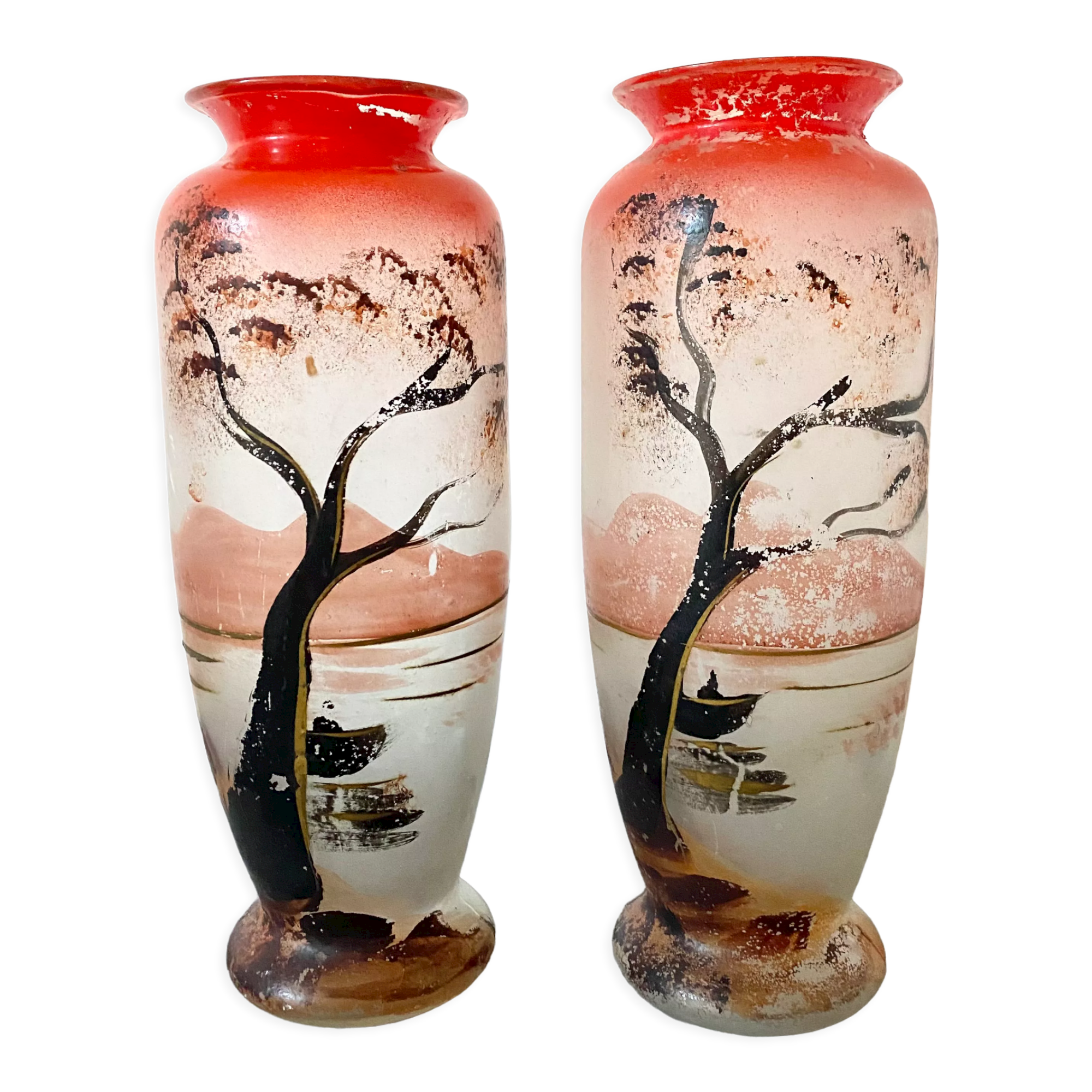 Pair of antique vases