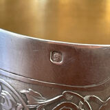 Timbale en argent massif années 1900