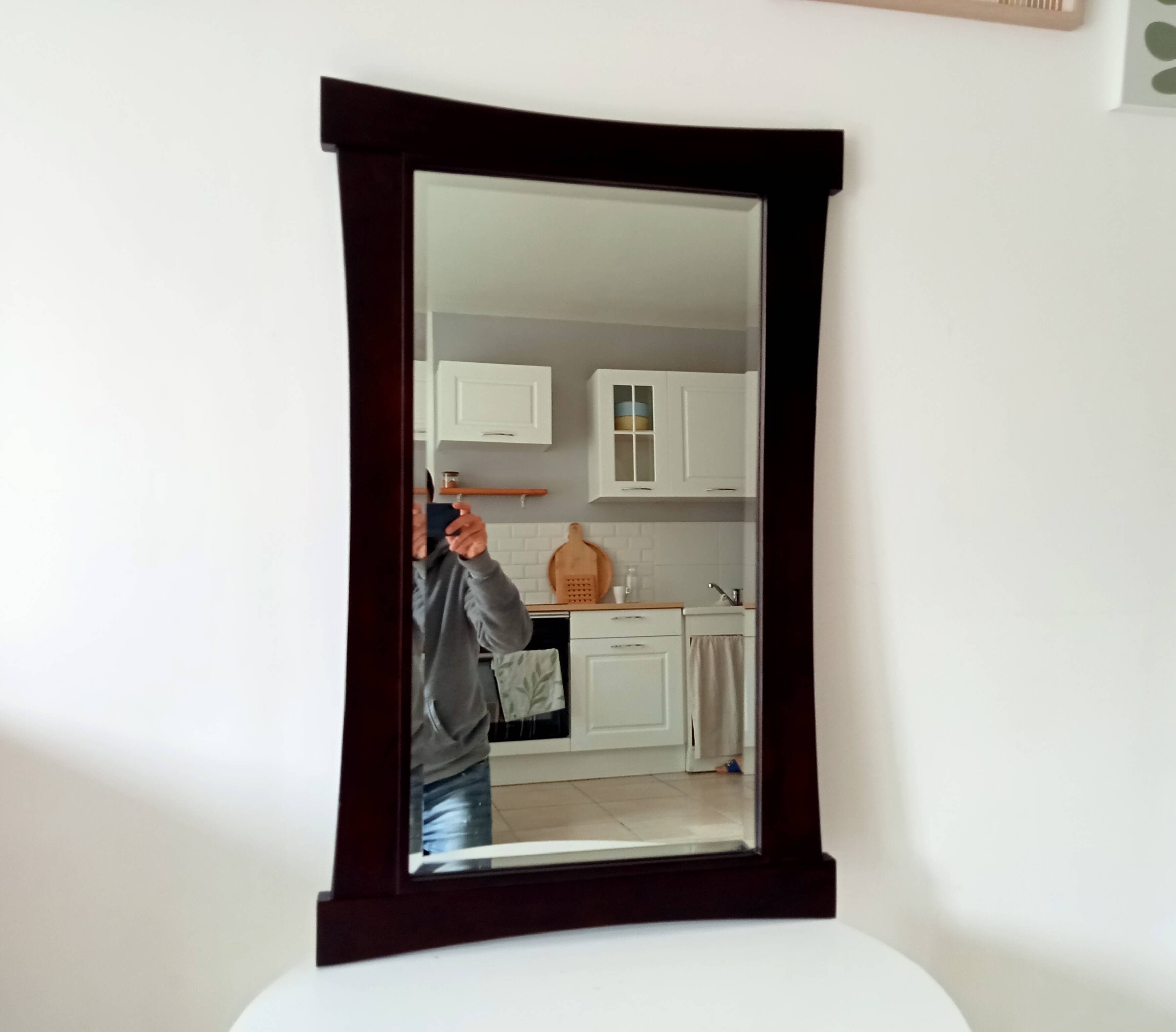 Miroir vintage biseautée de style Asiatique