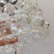 Suspension vintage en verre