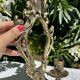 Magnificent Vintage Brass Mirror Candlestick - Baroque - Home Decor