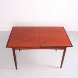 Vintage Teak Extendable Dining Table, 1960s