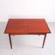 Vintage Teak Extendable Dining Table, 1960s