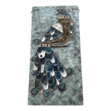 Plaque ceramique vintage