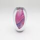 Vase Art Glass Signed B. Dubourg Limited Edition Blown Glass Sommerso