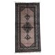 Handmade vintage Persian Gabbeh rug 111cm x 214cm, 1970s