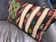 Coussin de tapis kilim turc noué à la main 40x60cm