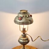 Lampe style art nouveau laiton