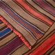 Burgundy & Brown Vintage Kilim Rug, 140x214Cm