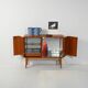 Scandinavian 1950s teak bar cabinet