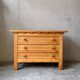 Commode ancienne en chêne massif, esprit Arts & Crafts