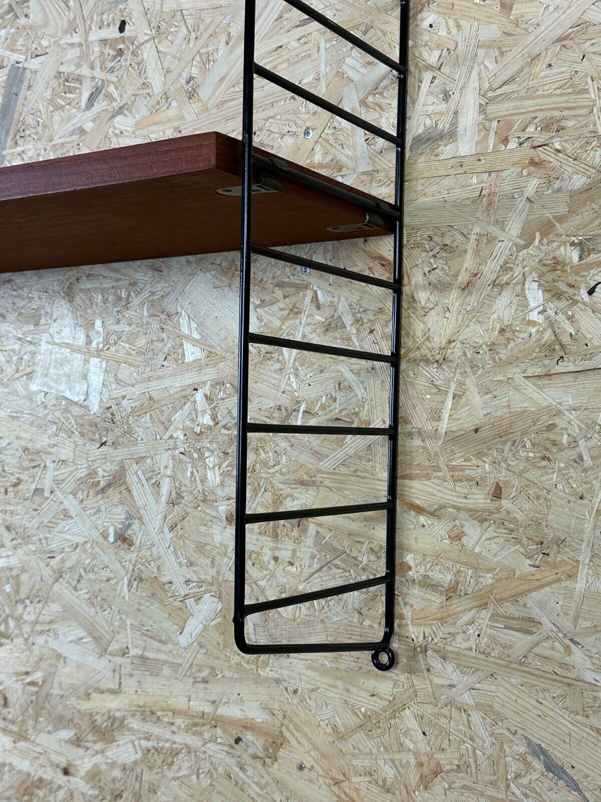 60s 70s teak string shelf module by Kajsa & Nils "Nisse" Strinning Sweden