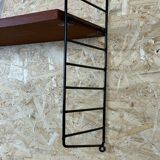60s 70s teak string shelf module by Kajsa & Nils "Nisse" Strinning Sweden