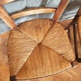 Lot of 2 mulched chairs