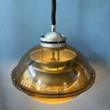 Vintage space age pendant lamp by Herda