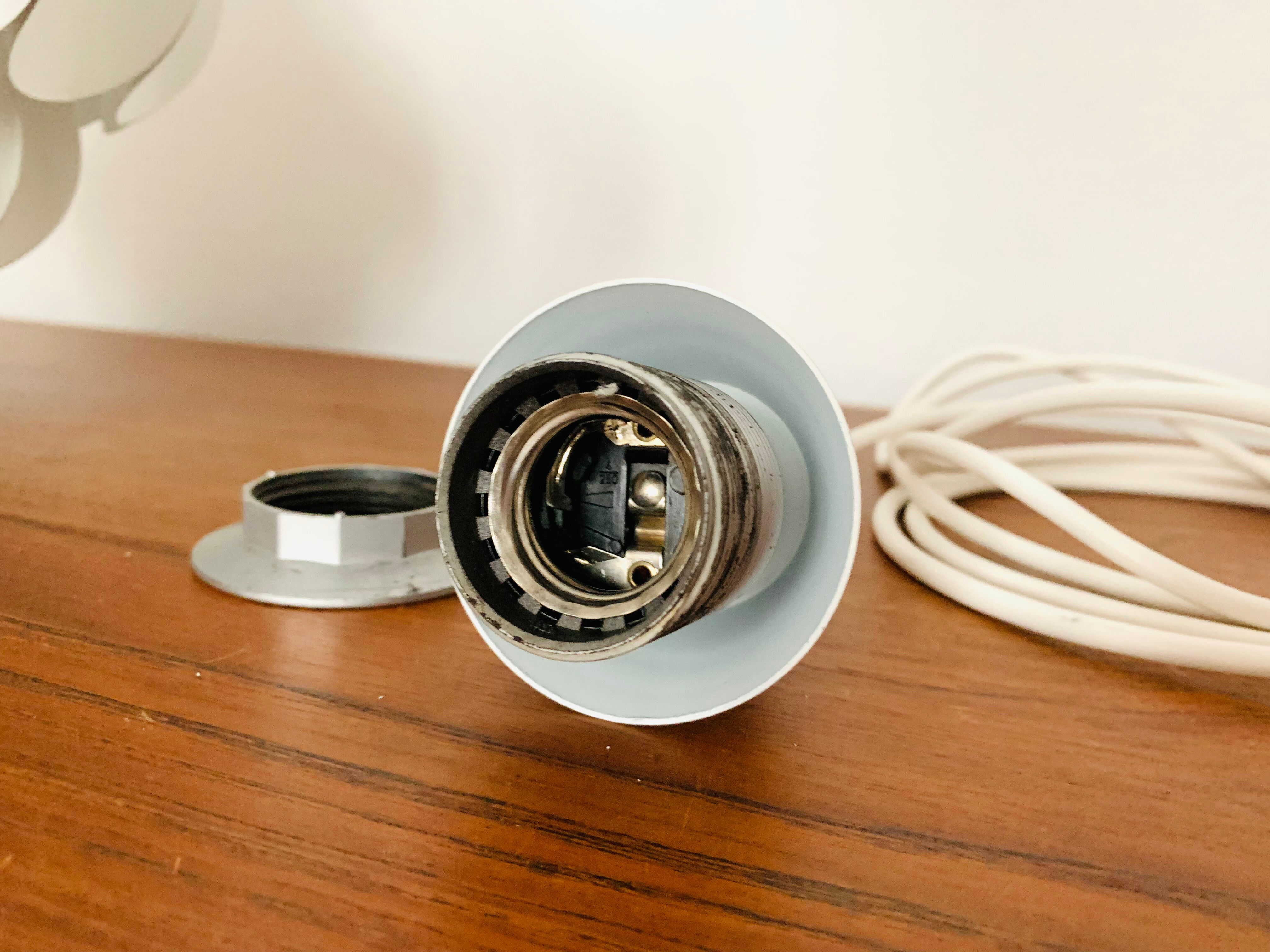 Metal pendant lamp by Thorsten Orrling