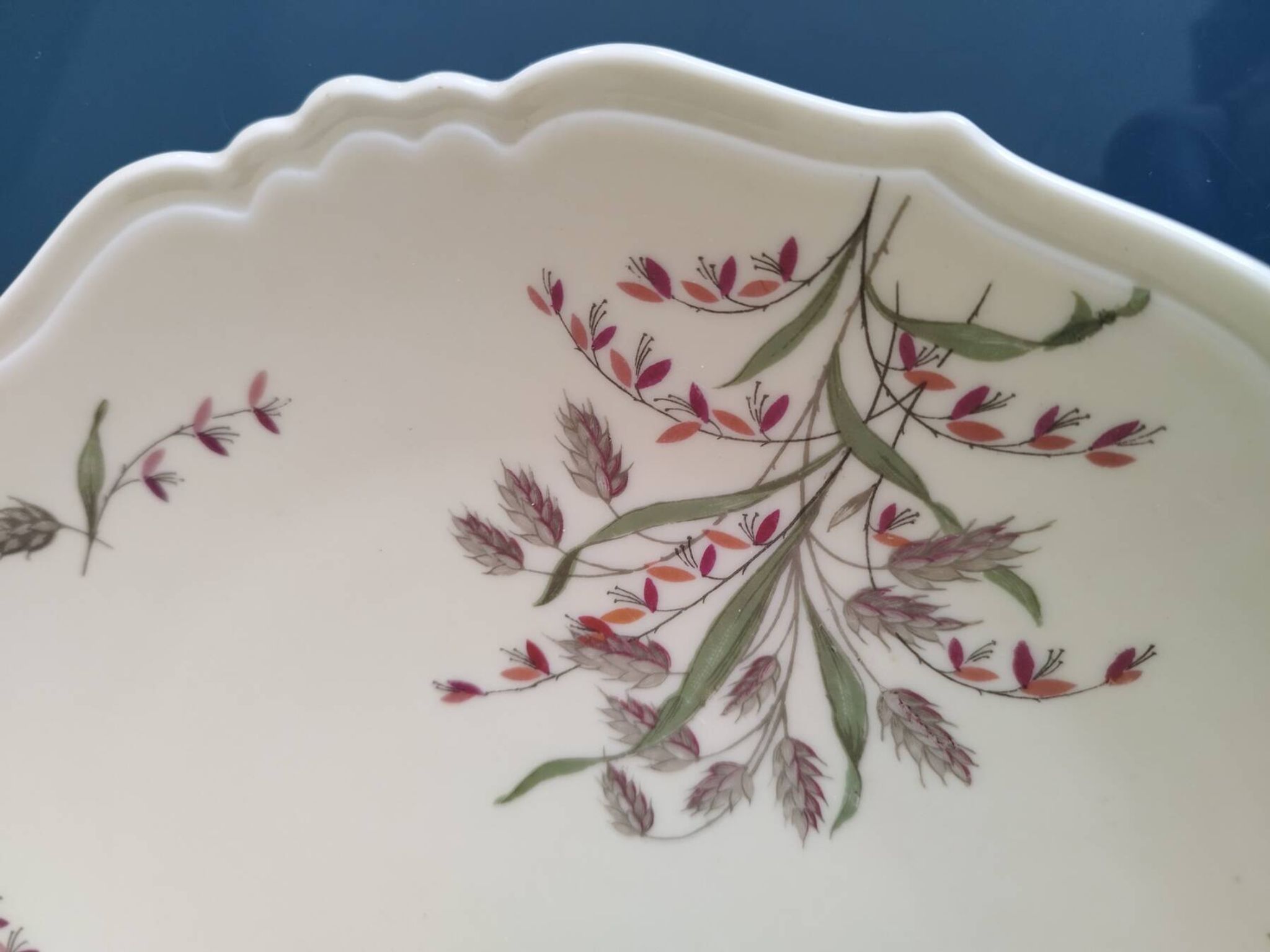 Plat porcelaine de Limoges Lucien Michelaud
