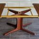 Vintage Baumann extendable teak table, 1970s