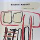 Pierre tal-coat, galerie maeght, 1956. original exhibition poster edited in lithography