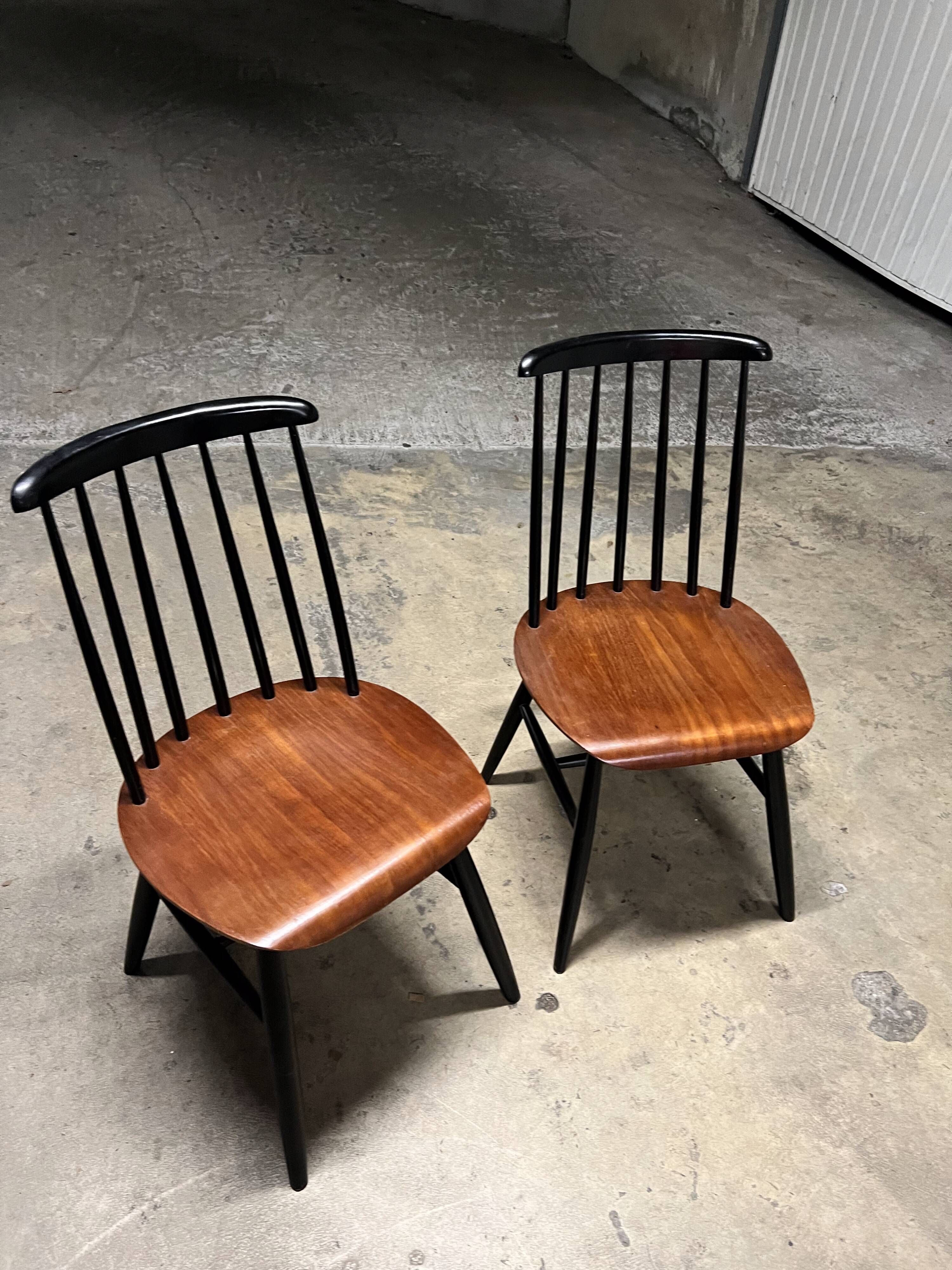 Pair of "Fanett" chairs by Ilmari Tapiovaara, 1960