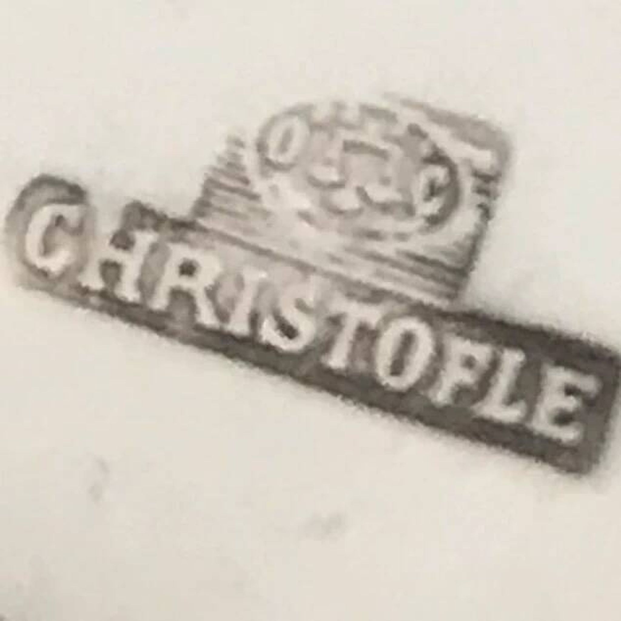 Christofle Set of 12 cake forks and 1 pie server