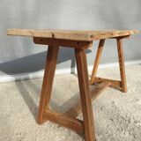 Coffee table workshop trestle Pine